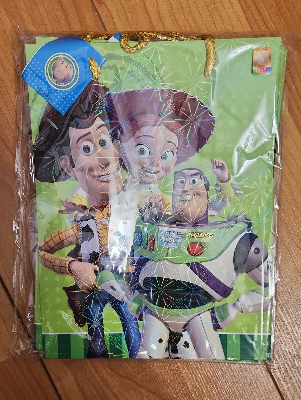 ❤️*Set of 10 TOY STORY GIFT BAGS  7" By 9.5" Medium Size